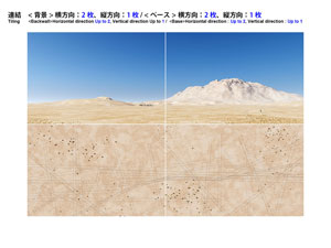 DS144-006 Military Field(B) Desert Set [Hakoniwagiken 1/144 Aviation Series] Product Detail Image