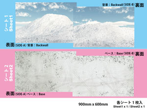 DS144-007 Military Field(C) Winter Set [Hakoniwagiken 1/144 Aviation Series] Product Detail Image