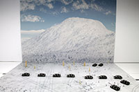 DSF-004 [FREE Snow Mountain Back Wall] Sample Layout Image