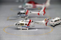 DS144-001 Diorama Sheet (1/144) Heliport Set
[Hakoniwagiken 1/144 Aviation Series] Layout Sample Image -hakoniwagiken.com-