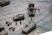 DS144-005 Diorama Sheet (1/144) Military Field(A) Set 
[Hakoniwagiken 1/144 Aviation Series] Layout Sample Image -hakoniwagiken.com-
