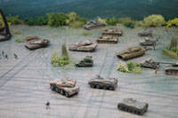 DS144-005 Diorama Sheet (1/144) Military Field(A) Set 
[Hakoniwagiken 1/144 Aviation Series] Layout Sample Image -hakoniwagiken.com-