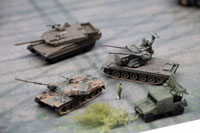 DS144-005 Diorama Sheet (1/144) Military Field(A) Set 
[Hakoniwagiken 1/144 Aviation Series] Layout Sample Image -hakoniwagiken.com-