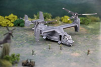 DS144-005 Diorama Sheet (1/144) Military Field(A) Set 
[Hakoniwagiken 1/144 Aviation Series] Layout Sample Image -hakoniwagiken.com-