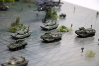 DS144-005 Diorama Sheet (1/144) Military Field(A) Set 
[Hakoniwagiken 1/144 Aviation Series] Layout Sample Image -hakoniwagiken.com-