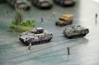DS144-005 Diorama Sheet (1/144) Military Field(A) Set 
[Hakoniwagiken 1/144 Aviation Series] Layout Sample Image -hakoniwagiken.com-