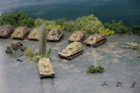 DS144-005 Diorama Sheet (1/144) Military Field(A) Set 
[Hakoniwagiken 1/144 Aviation Series] Layout Sample Image -hakoniwagiken.com-