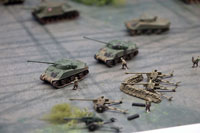 DS144-005 Diorama Sheet (1/144) Military Field(A) Set 
[Hakoniwagiken 1/144 Aviation Series] Layout Sample Image -hakoniwagiken.com-