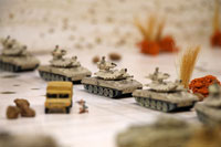 DS144-006 Diorama Sheet (1/144) Military Field(B) Desert Set 
[Hakoniwagiken 1/144 Aviation Series] Layout Sample Image -hakoniwagiken.com-