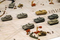 DS144-006 Diorama Sheet (1/144) Military Field(B) Desert Set 
[Hakoniwagiken 1/144 Aviation Series] Layout Sample Image -hakoniwagiken.com-