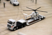 DS144-006 Diorama Sheet (1/144) Military Field(B) Desert Set 
[Hakoniwagiken 1/144 Aviation Series] Layout Sample Image -hakoniwagiken.com-