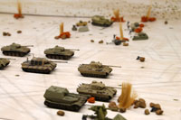 DS144-006 Diorama Sheet (1/144) Military Field(B) Desert Set 
[Hakoniwagiken 1/144 Aviation Series] Layout Sample Image -hakoniwagiken.com-