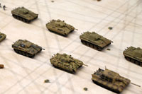 DS144-006 Diorama Sheet (1/144) Military Field(B) Desert Set 
[Hakoniwagiken 1/144 Aviation Series] Layout Sample Image -hakoniwagiken.com-