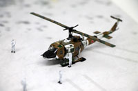 DS144-007 Diorama Sheet (1/144) Military Field(C) Winter Set 
[Hakoniwagiken 1/144 Aviation Series] Layout Sample Image -hakoniwagiken.com-