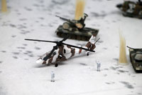DS144-007 Diorama Sheet (1/144) Military Field(C) Winter Set 
[Hakoniwagiken 1/144 Aviation Series] Layout Sample Image -hakoniwagiken.com-