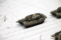 DS144-007 Diorama Sheet (1/144) Military Field(C) Winter Set 
[Hakoniwagiken 1/144 Aviation Series] Layout Sample Image -hakoniwagiken.com-