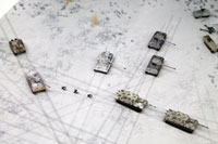 DS144-007 Diorama Sheet (1/144) Military Field(C) Winter Set 
[Hakoniwagiken 1/144 Aviation Series] Layout Sample Image -hakoniwagiken.com-