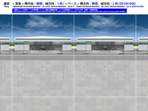 DS144-009 Airline Maintenance Yard Set [Hakoniwagiken 1/144 Aviation Series] Product Detail Image