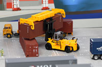 DS150-001 1/150 Container Yard Diorama Sheet Sample layout Image -hakoniwagiken.com-