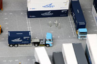 DS150-001 1/150 Container Yard Diorama Sheet Sample layout Image -hakoniwagiken.com-