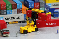 DS150-001 1/150 Container Yard Diorama Sheet Sample layout Image -hakoniwagiken.com-