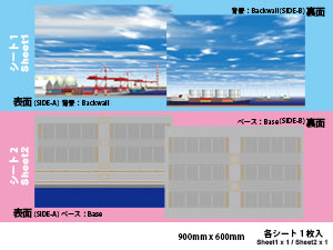 DS150-001 Container Yard Detail Image -hakoniwagiken.com-