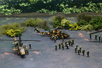 DSF-015 Diorama Sheet [FREE Military Field(A) Set] Layout sample image -hakoniwagiken-