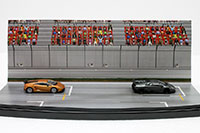 DSm-C001 Diorama Sheet mini [(1:43, 1:64) Circuit Set] Layout Sample Image -hakoniwagiken.com-