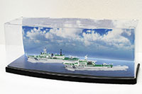 DSm-S001 Diorama Sheet mini [(FREE Scale) Sea Set A] Layout Sample Image -hakoniwagiken.com-