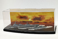 DSm-S001 Diorama Sheet mini [(FREE Scale) Sea Set A] Layout Sample Image -hakoniwagiken.com-