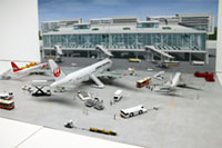 DS144-002 ジオラマシート [1/144 空港ターミナルセット] [箱庭技研