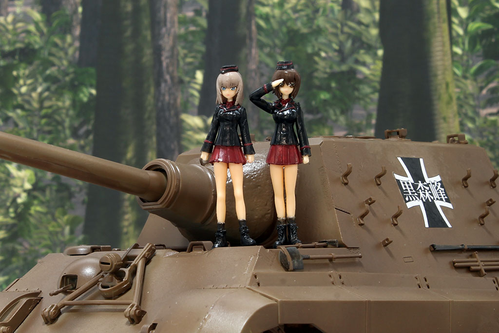 ジオラマ1/150ガールズパンツァー風途中製作。 ジャンク品扱い。 ジオラマ1/150ガールズパンツァー風途中製作。 ジャンク品扱い