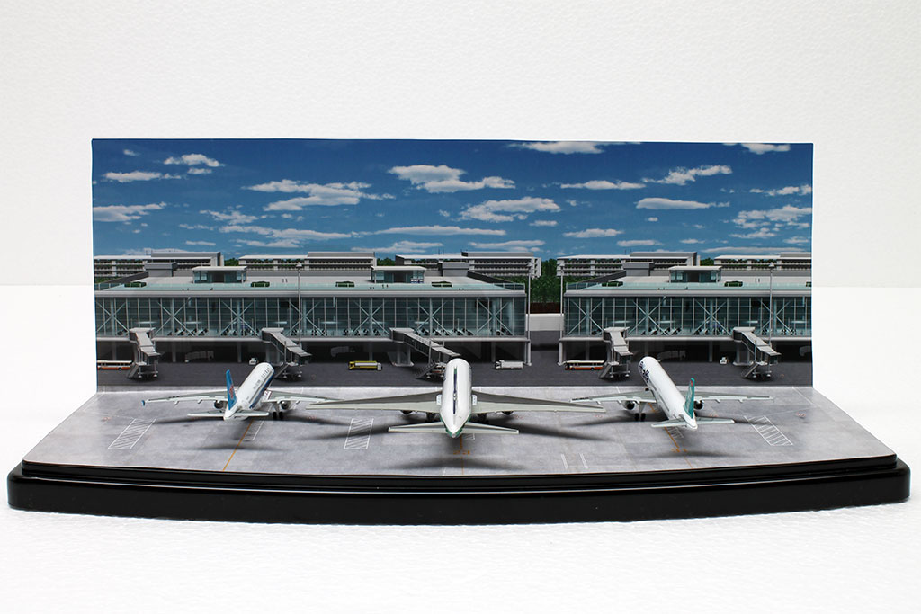 DSmW-A001 ジオラマシートmini [FREE 駐機場セット] [箱庭技研