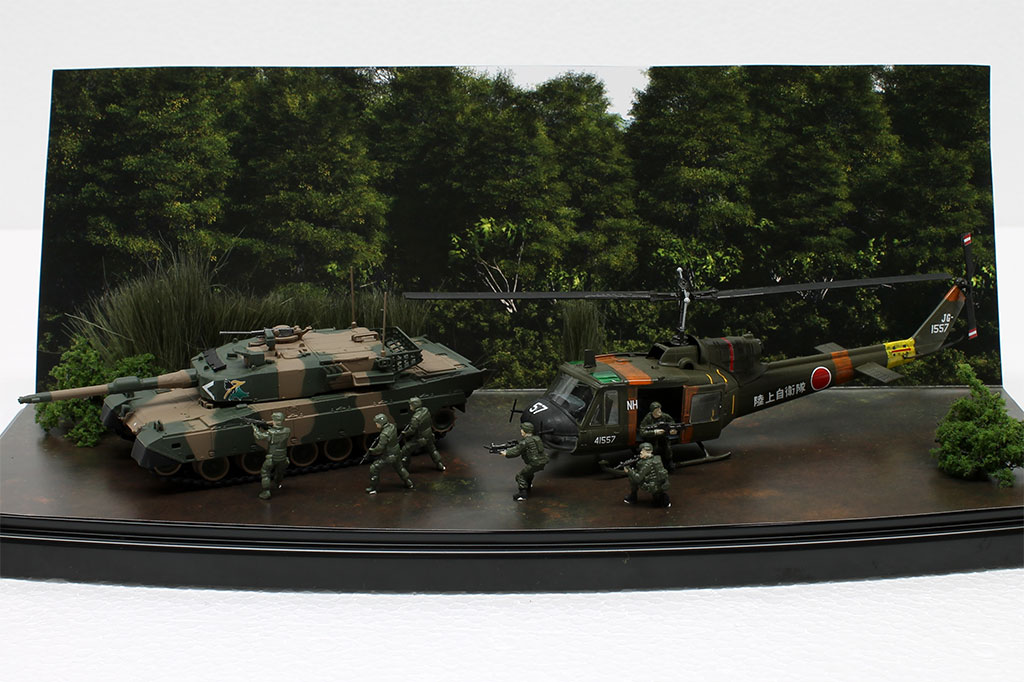 ディスプレイ展示モデル・小物の固定方法 （サポート） [箱庭技研