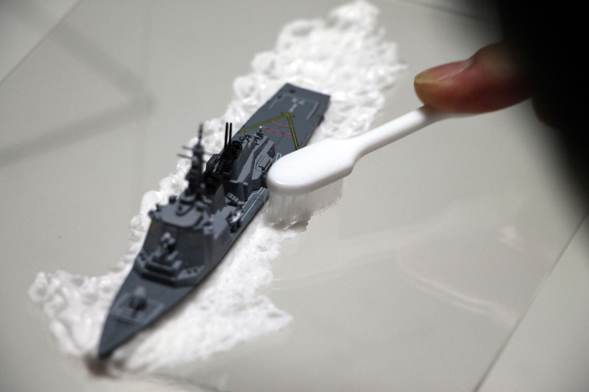 引き波・航走波とは？かんたん！航走波の作り方（サポート） [箱庭技研